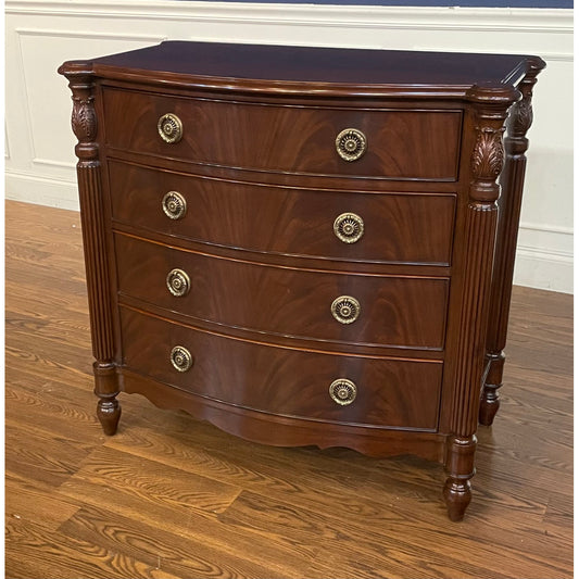 Bow Front Nightstand