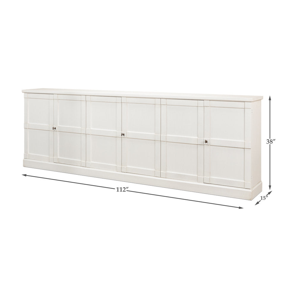 Boxholm 112'' W Solid Wood Sideboard