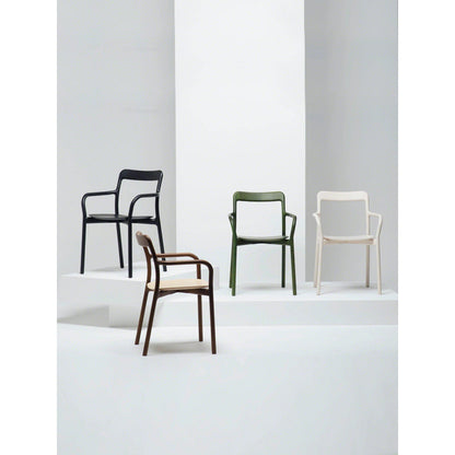 Branca Solid Arm Chair