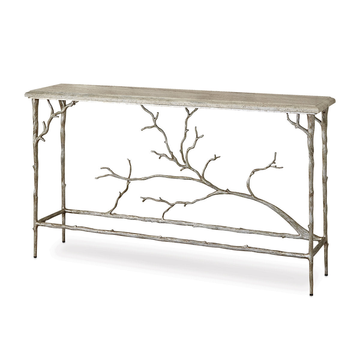 Branch 60'' W Stone Console Table