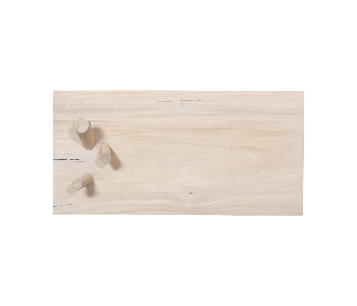 Branch Waterfall Coffee Table in Bleached