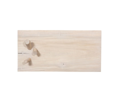 Branch Waterfall Coffee Table in Bleached