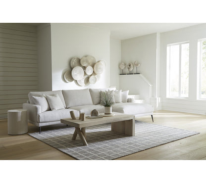 Branch Waterfall Coffee Table in Bleached