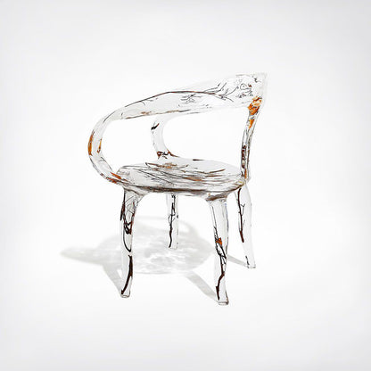 Branched Crystal Arm Chair
