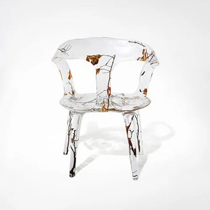 Branched Crystal Arm Chair