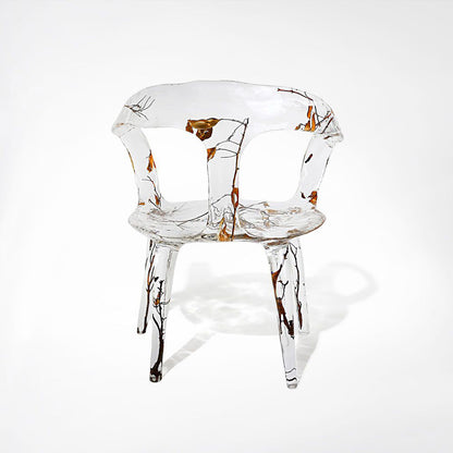 Branched Crystal Arm Chair
