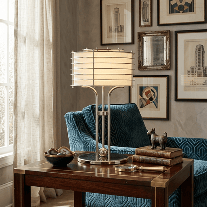 Bravon Linear Cage Table Lamp