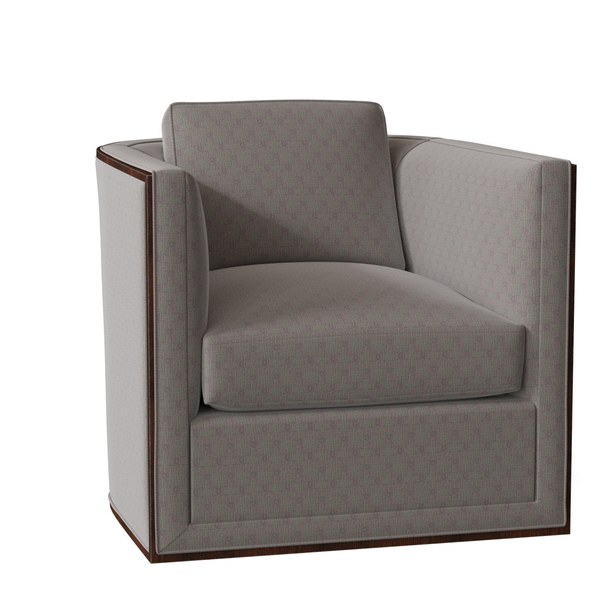 Brett Barrel Chair Chair with Ottoman