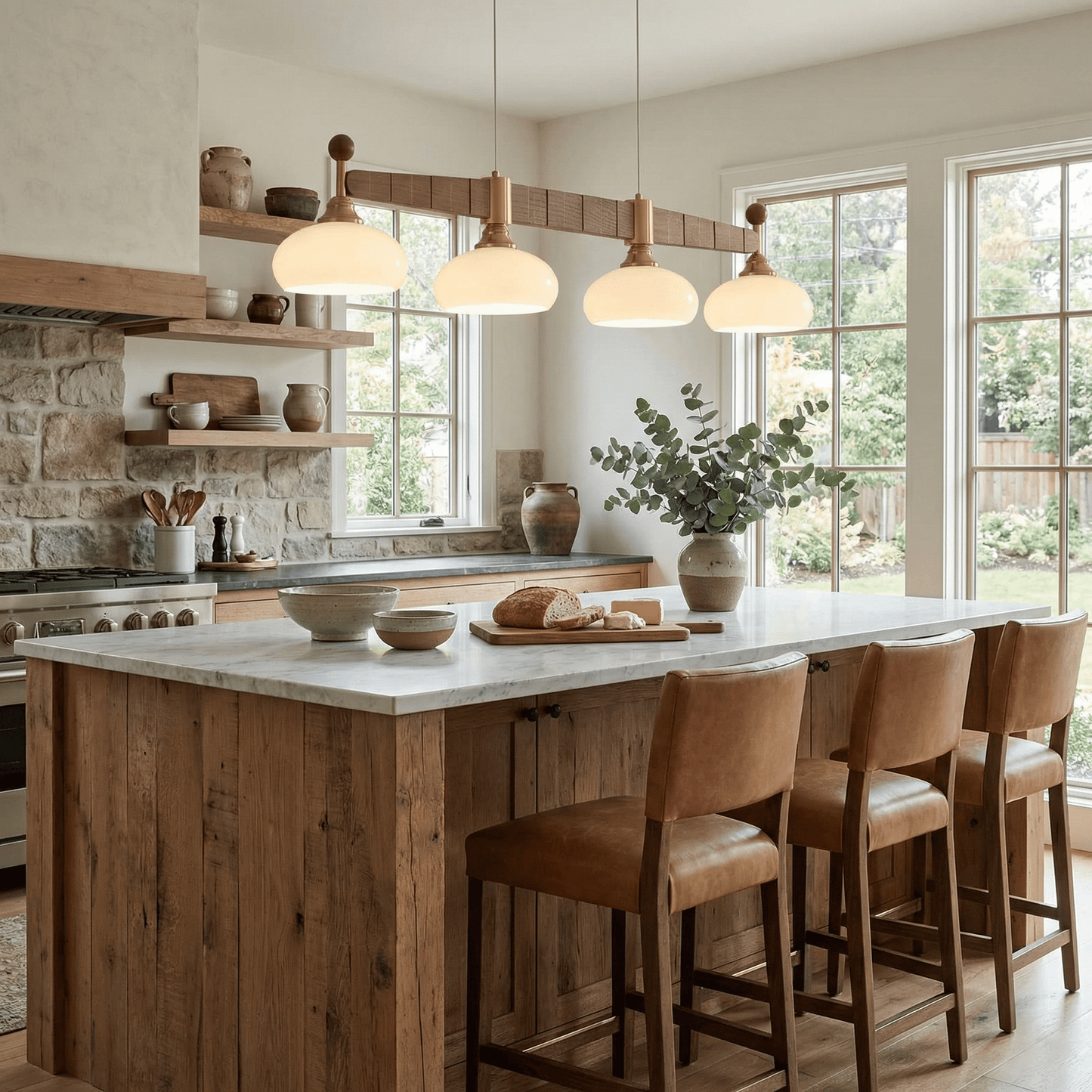 Brixton Oar Linear Pendant Lamp