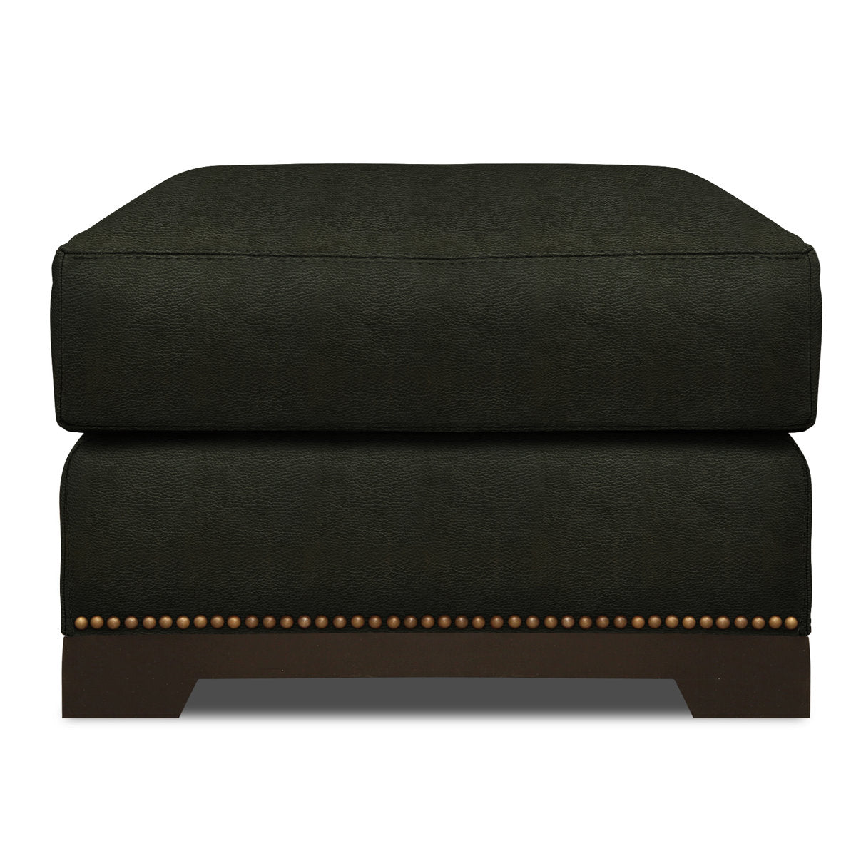 Brooklyn Leather Ottoman