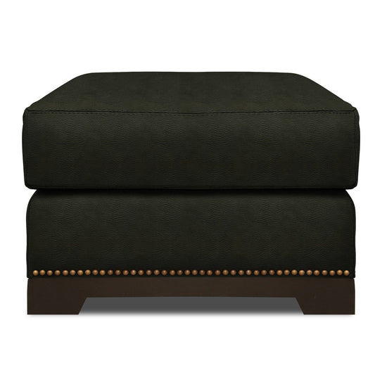 Brooklyn Leather Ottoman