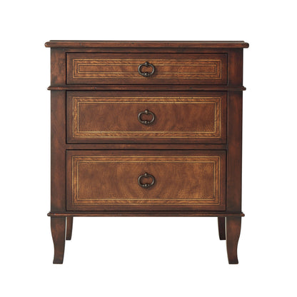 Brooksby 3 - Drawer Nightstand