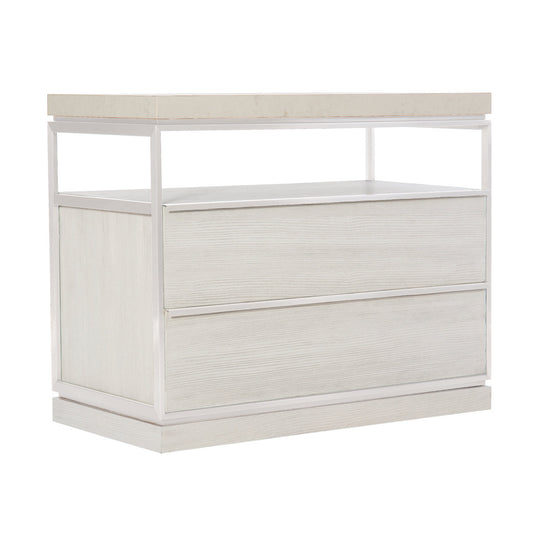Bryne 2 - Drawer Bachelor's Chest in White