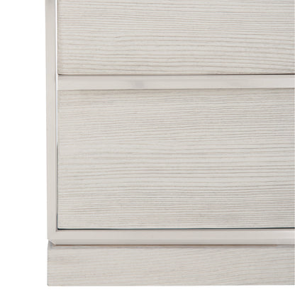 Bryne 2 - Drawer Bachelor's Chest in White