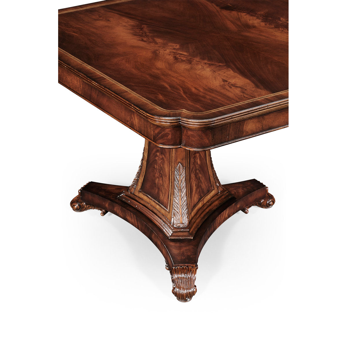 Buckingham Walnut Wood Dining Table