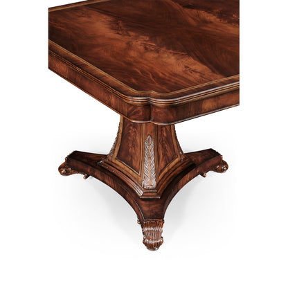 Buckingham Walnut Wood Dining Table