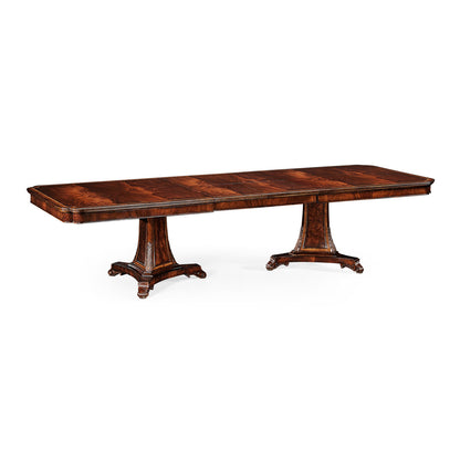 Buckingham Walnut Wood Dining Table