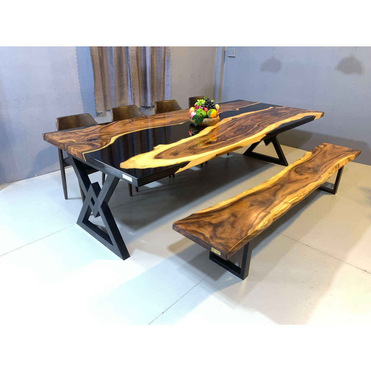 Bungalow Solid Wood Dining Table