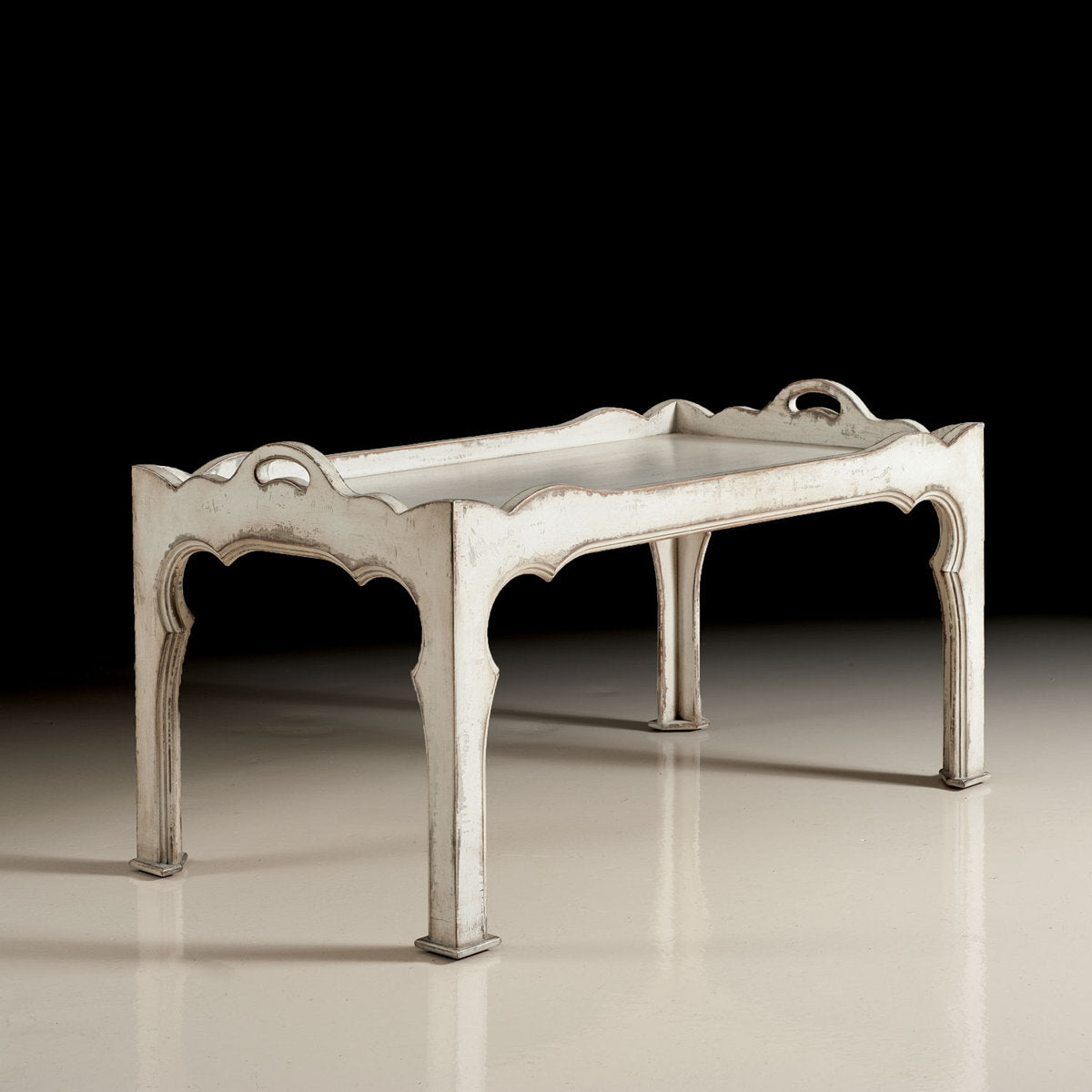 Butler Solid Wood 4 Legs Coffee Table