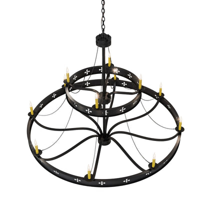 Byzantine 12 - Light Chandelier