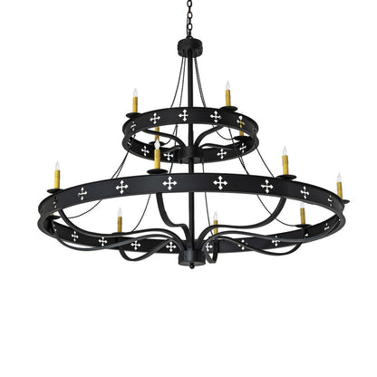 Byzantine 12 - Light Chandelier