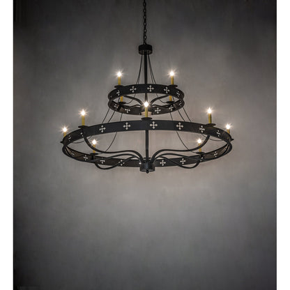 Byzantine 12 - Light Chandelier