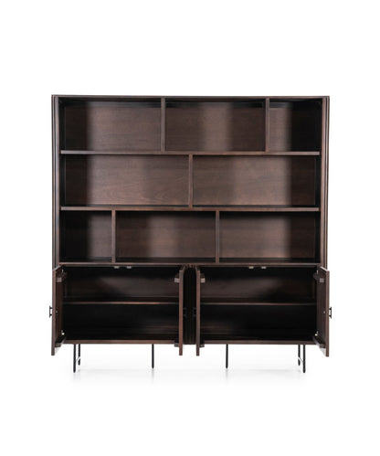 Cabinet Solid Wood Bookcase