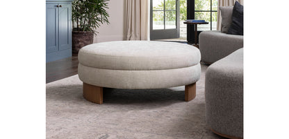 Cabria Round Ottoman