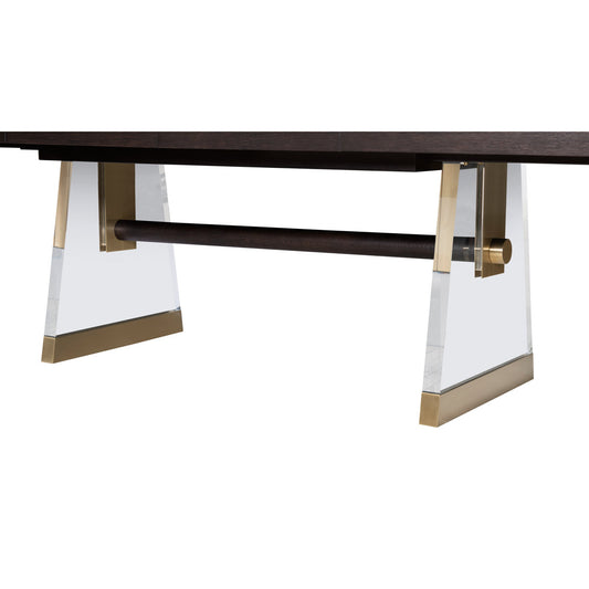 Cadence Rectangular Dining Table - Mocha