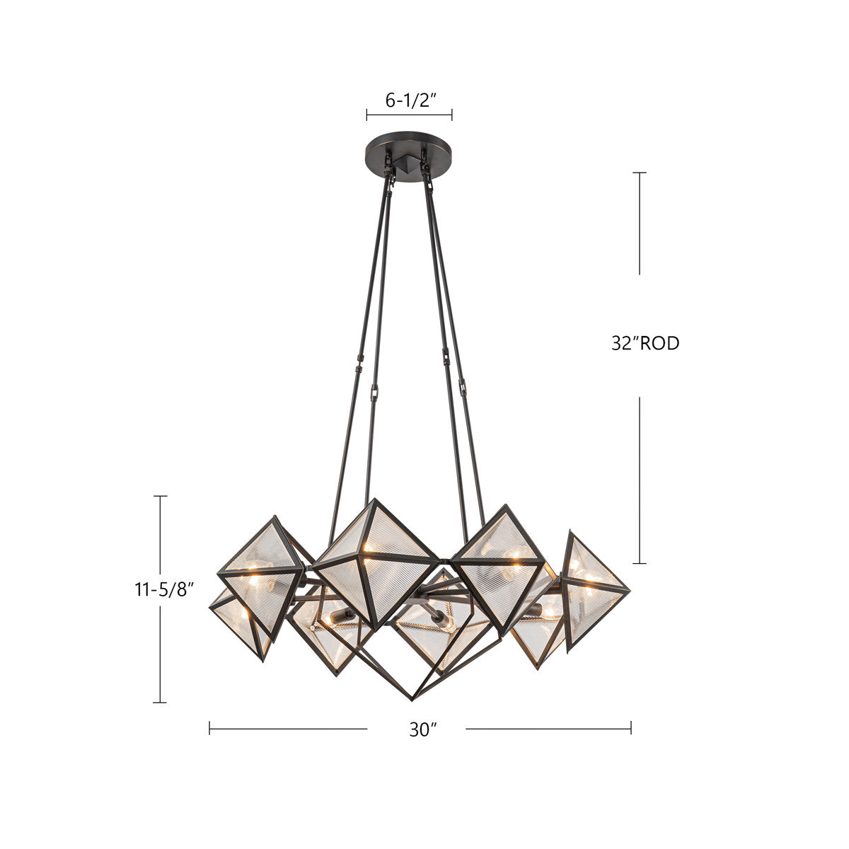 Cairo 8 - Light Chandelier