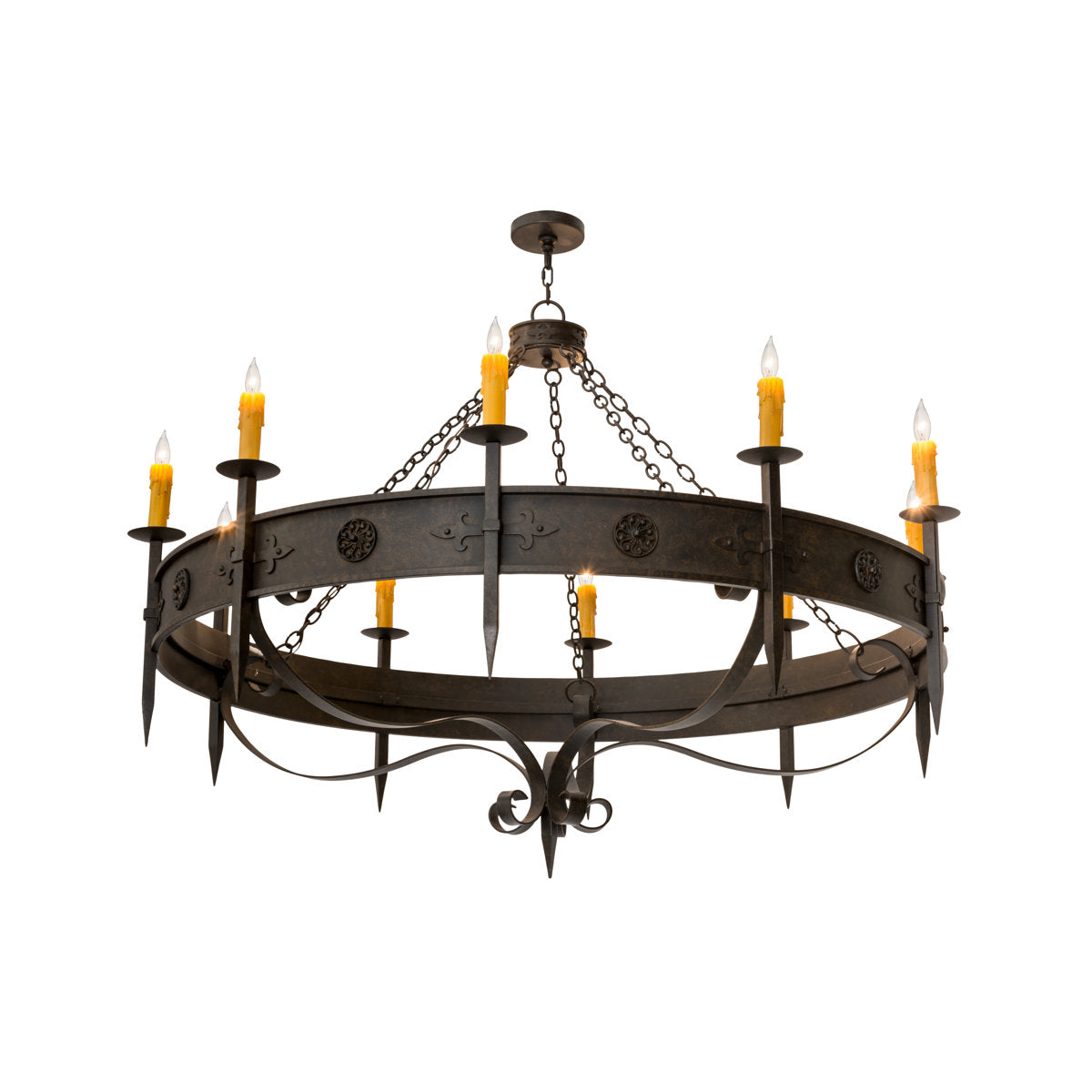 Calandra 10 - Light Chandelier
