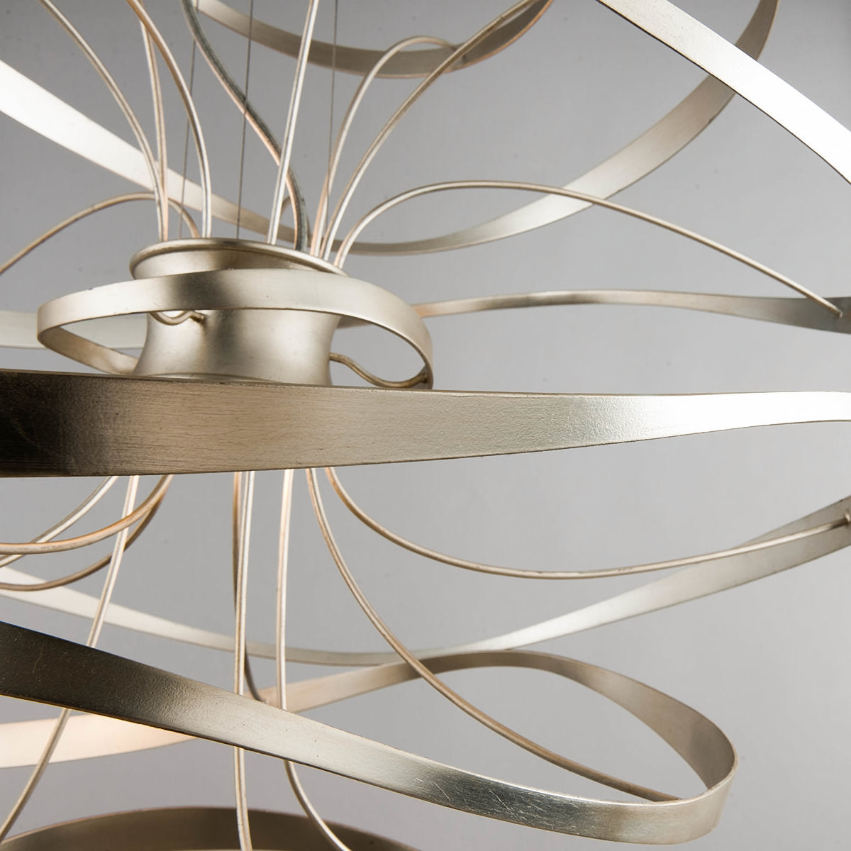 Calligraphy 2 - Light Unique Geometric LED Chandelier