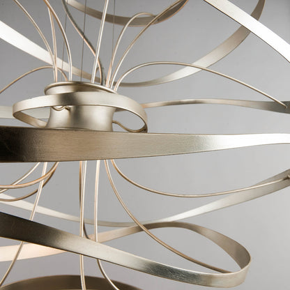 Calligraphy 2 - Light Unique Geometric LED Chandelier