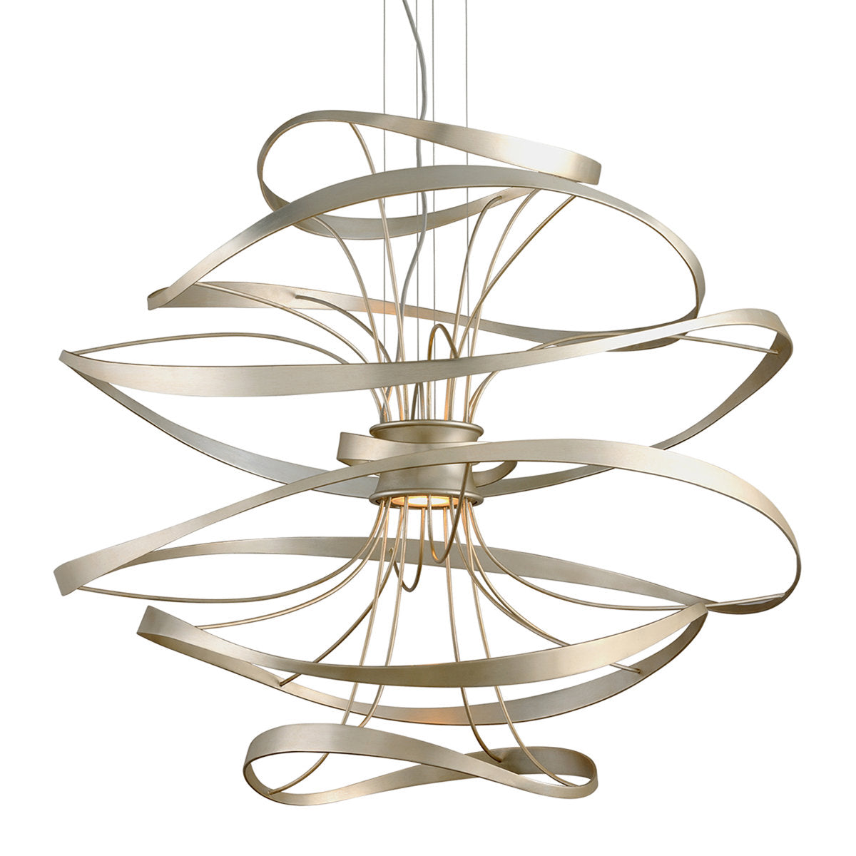 Calligraphy 2 - Light Unique Geometric LED Chandelier