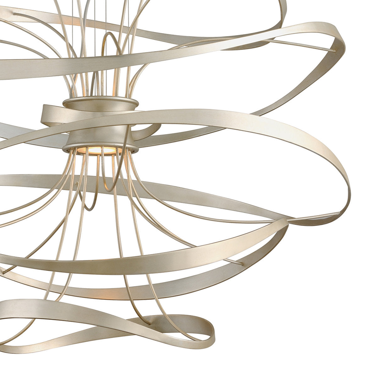 Calligraphy 2 - Light Unique Geometric LED Chandelier
