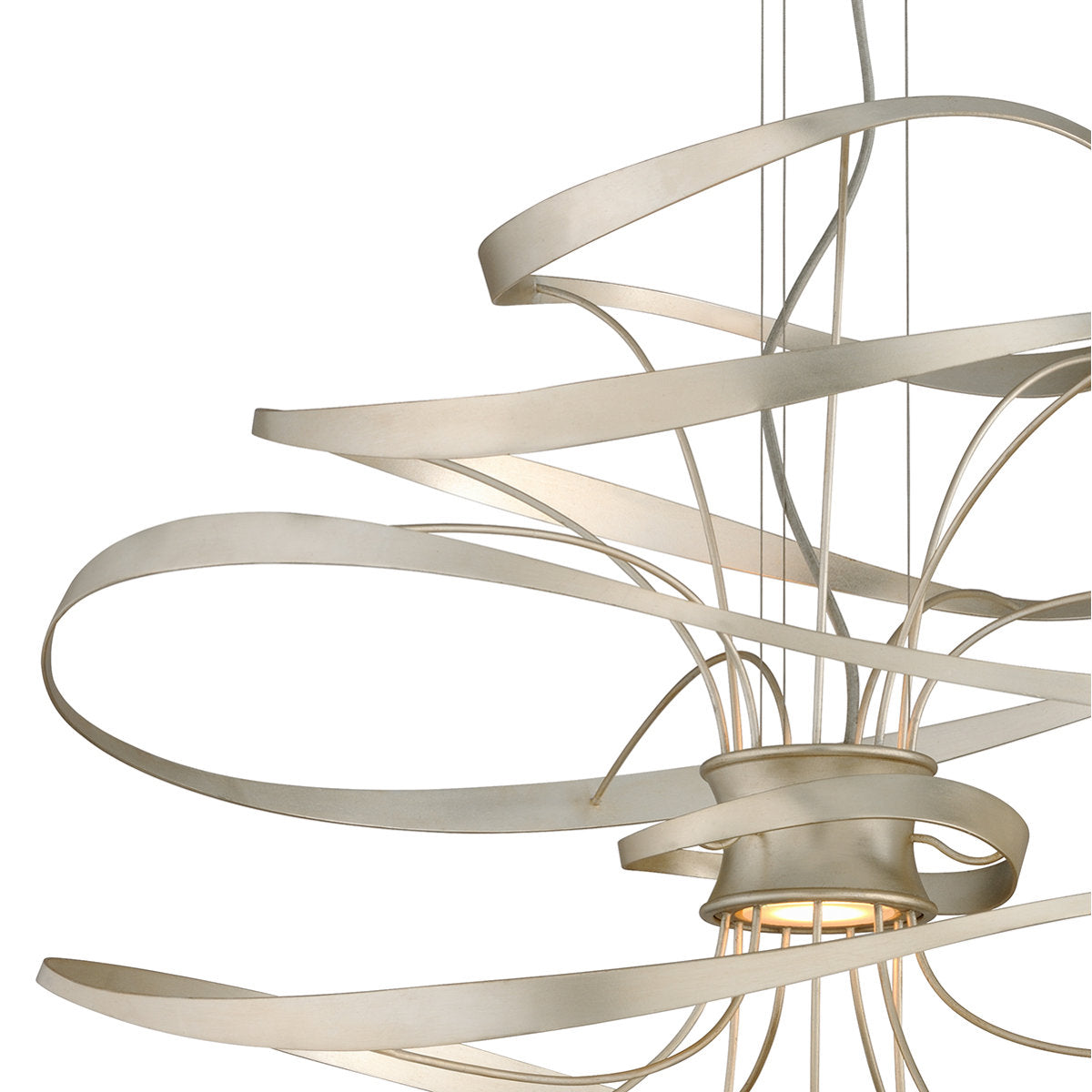 Calligraphy 2 - Light Unique Geometric LED Chandelier