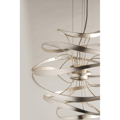Calligraphy 2 - Light Unique Geometric LED Chandelier