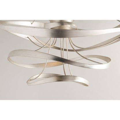Calligraphy 2 - Light Unique Geometric LED Chandelier