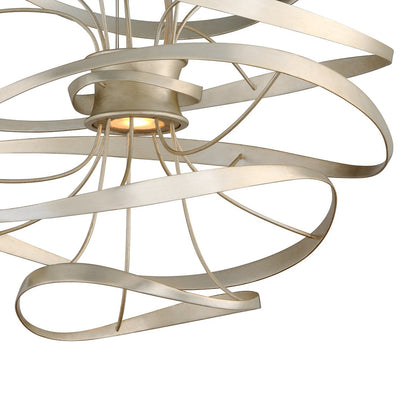 Calligraphy 2 - Light Unique Geometric LED Chandelier