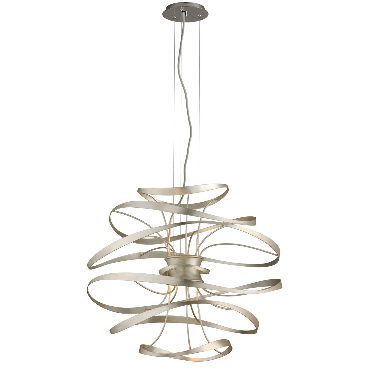 Calligraphy 2 - Light Unique Geometric LED Chandelier