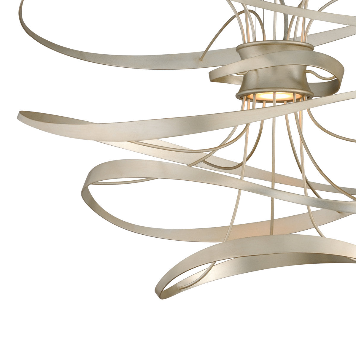 Calligraphy 2 - Light Unique Geometric LED Chandelier