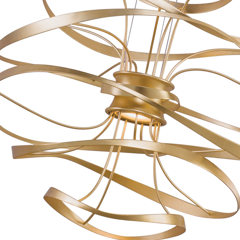 Calligraphy 2 - Light Unique Geometric LED Chandelier
