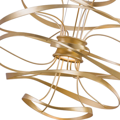 Calligraphy 2 - Light Unique Geometric LED Chandelier