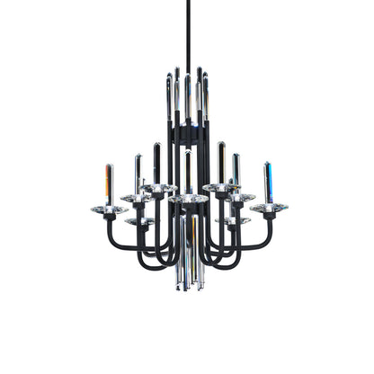 Calliope 12 Light Crystal LED Chandelier