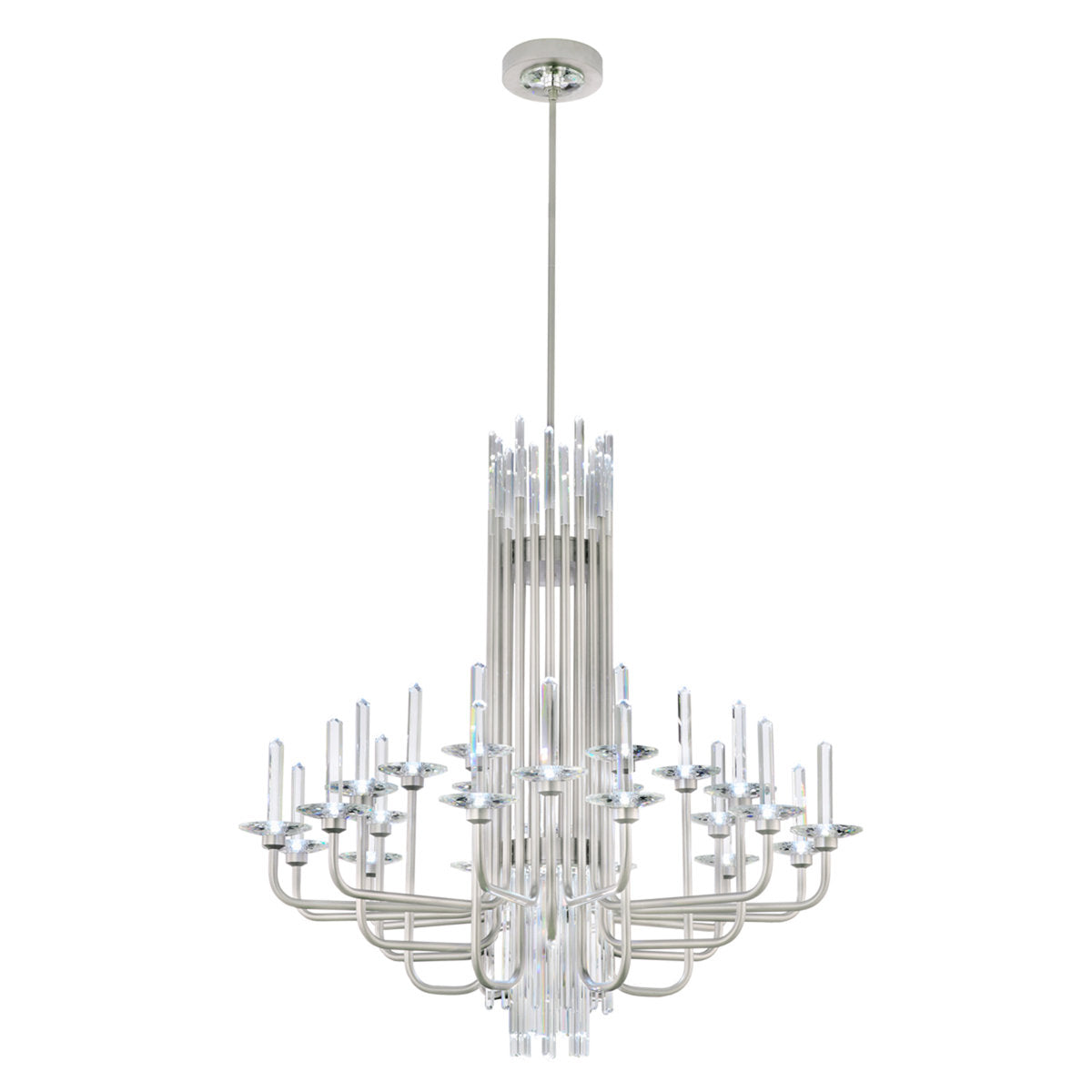 Calliope 24 Light Crystal LED Chandelier