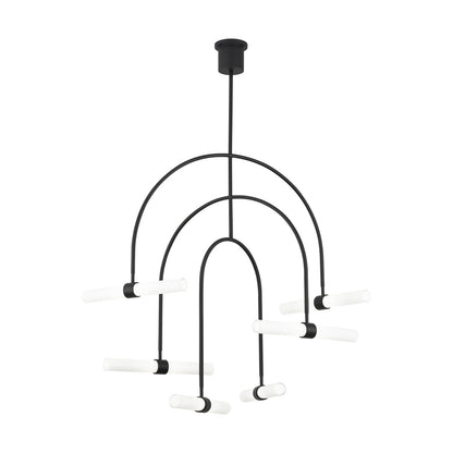 Calumn 6 - Light LED Chandelier