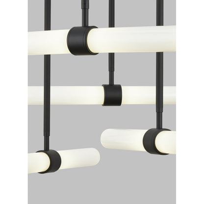 Calumn 6 - Light LED Chandelier