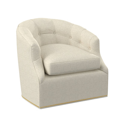 Calvert Swivel Barrel Chair