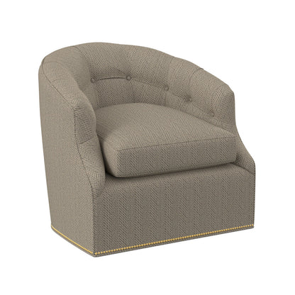 Calvert Swivel Barrel Chair