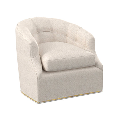 Calvert Swivel Barrel Chair